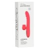 Silicone Vibrator 7 Powerful Modes - 
Licking, 7 Thrusting
Heating, Red